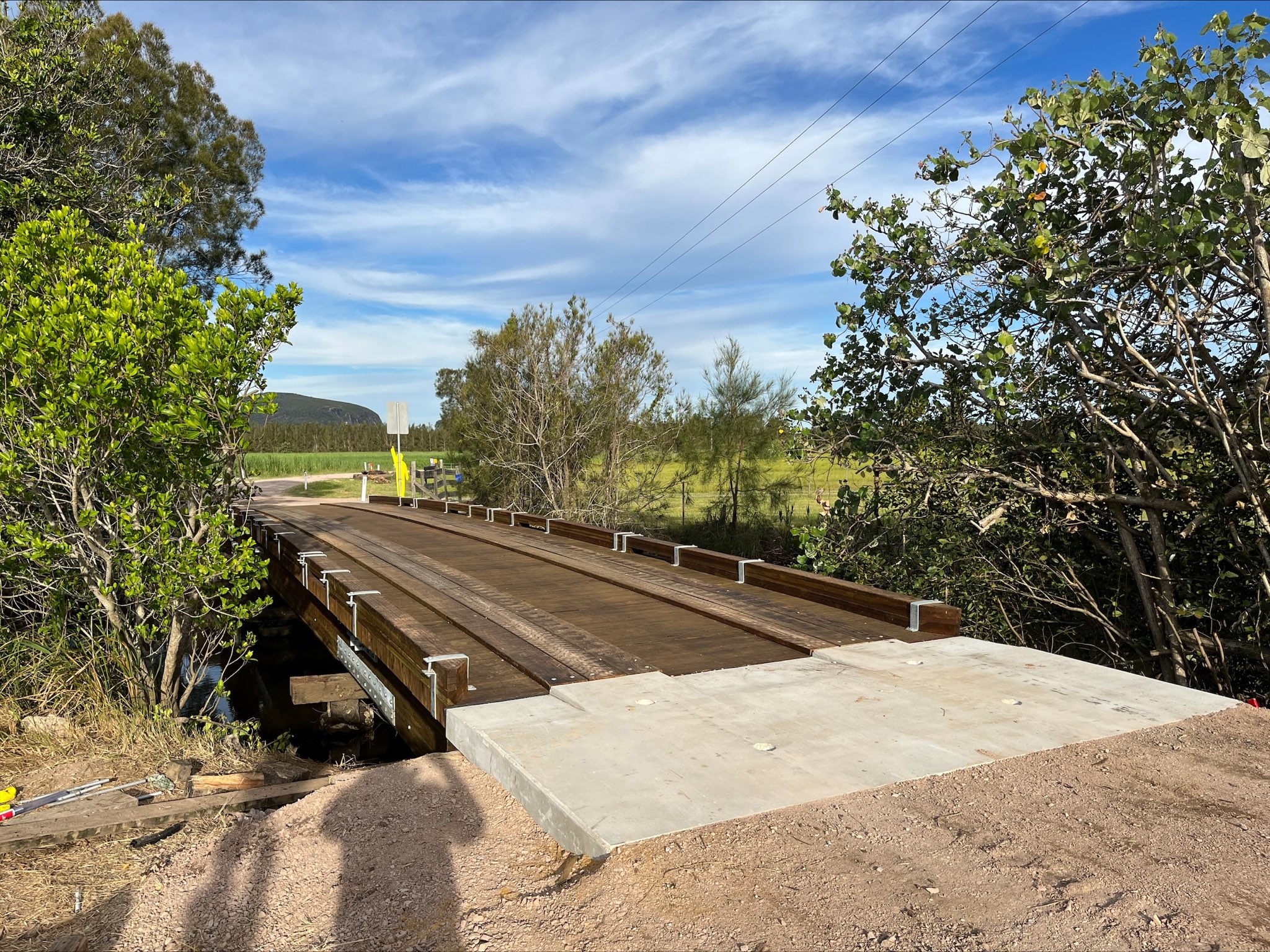 River Road Bridge Replacement project completed by Timber Restoration Services