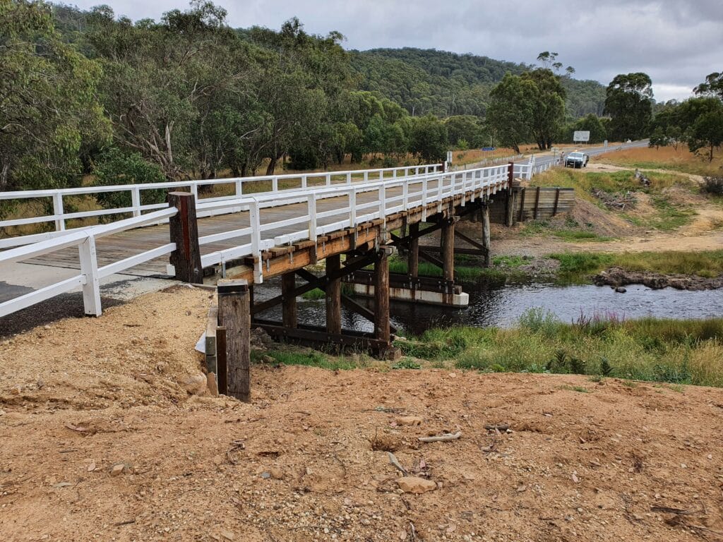 Completed Delegate River Bridge