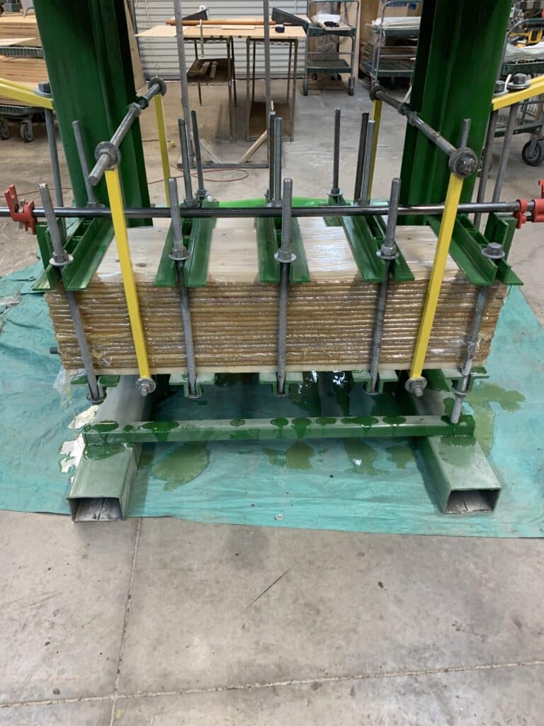 TRS patented shear panels in manufacturing