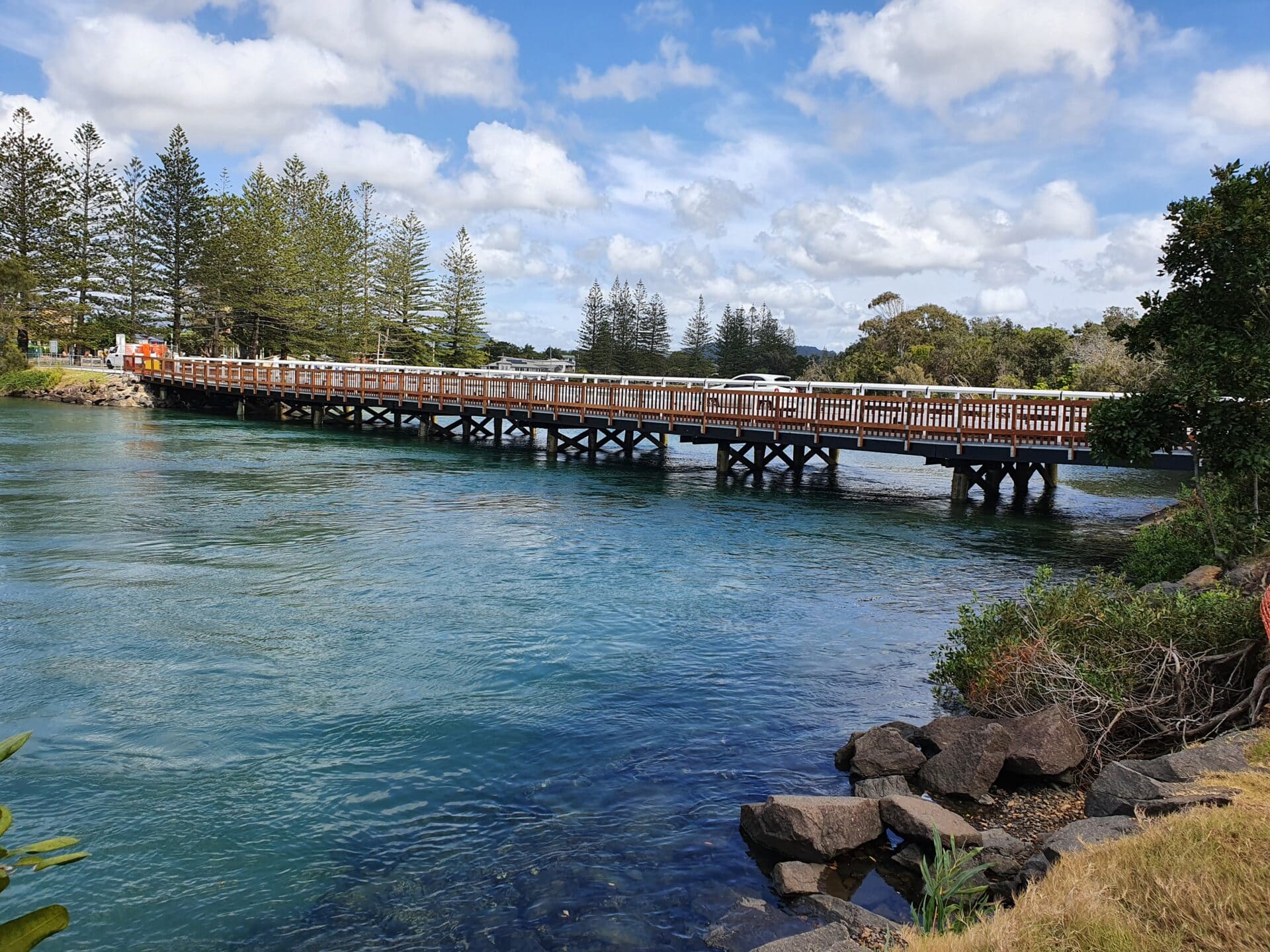 Completed South Arm Bridge