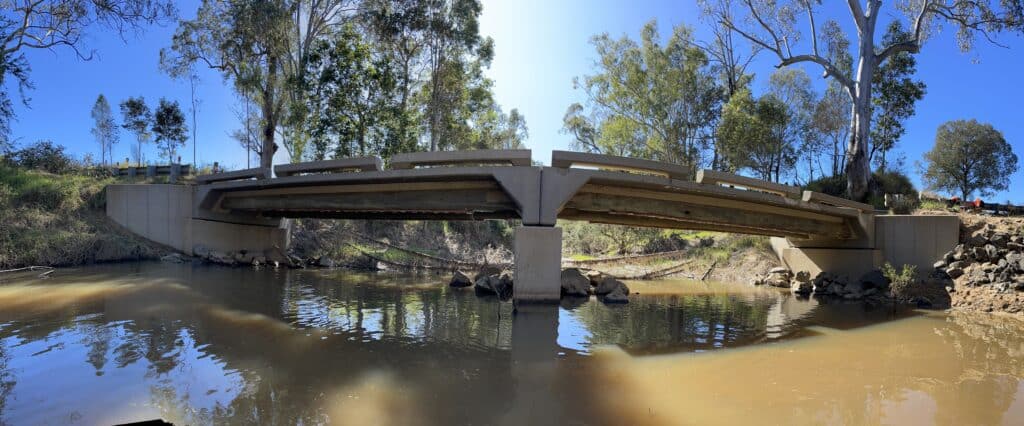 Completed Doolan Deck bridge after rehabilitation